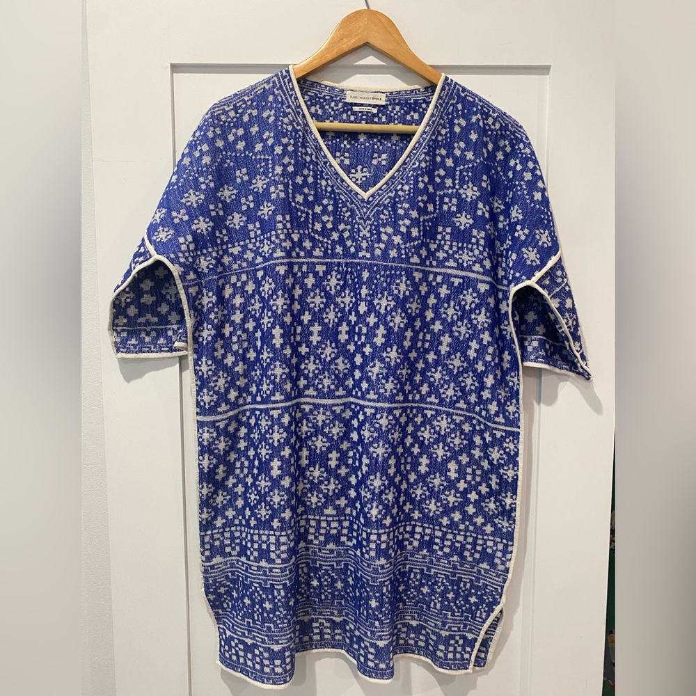 Isabel Marant Étoile Beverly Embroidered Tunic Dress Medium - Picture 4 of 14